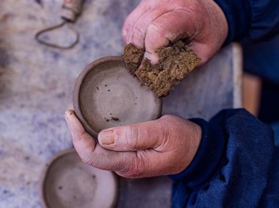 קעריות מקרמיקה בעבודת יד